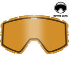 RAIDER, Black Matte-Bronze with Silver Spectra Mirror & LL Persimmon, hi-res image number null